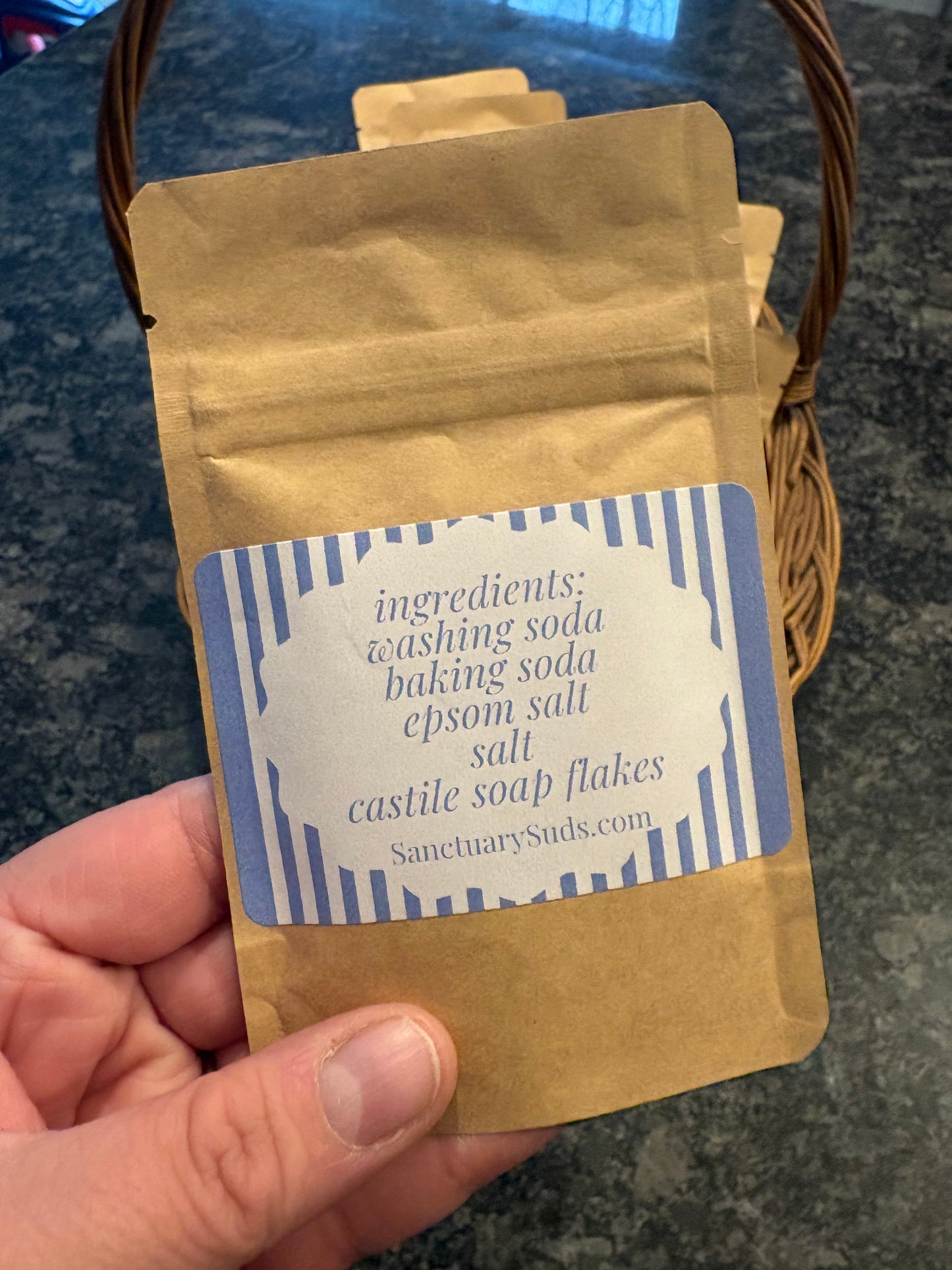 Baby Shower Laundry Detergent Favors