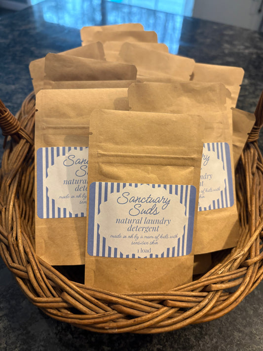 Baby Shower Laundry Detergent Favors